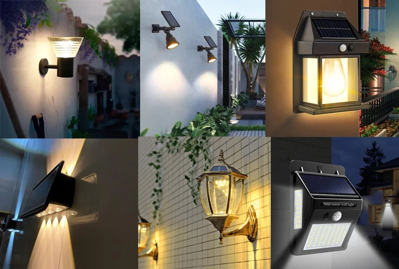 Mẫu đèn gắn tường năng lượng mặt trời đẹp, giá rẻ