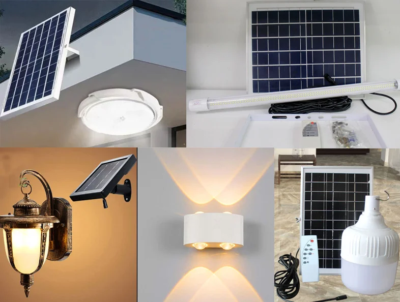 Các mẫu đèn năng lượng mặt trời trong nhà