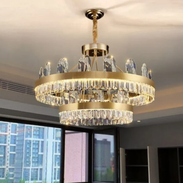 Đèn chùm thủy tinh nghệ thuật