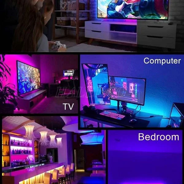 Ứng dụng trang trí đèn LED dây đổi màu