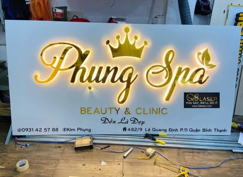 Các vật liệu làm biển quảng cáo LED