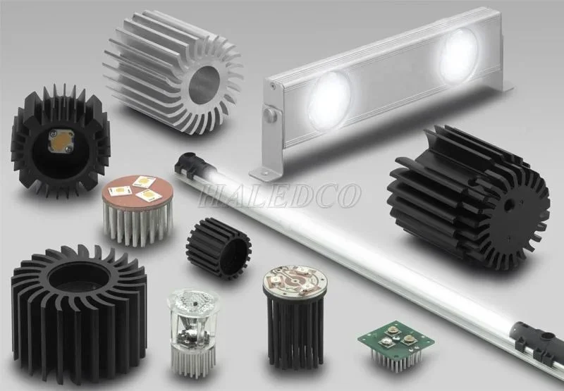 Bộ phận tản nhiệt trong cấu tạo đèn LED
