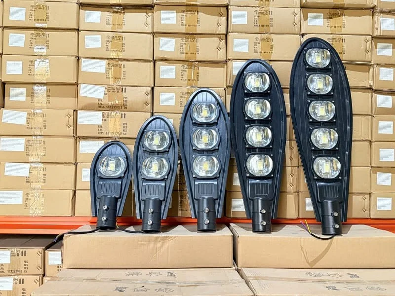 Giới thiệu các công suất đèn đường lá đang sản xuất tại nhà máy HALEDCO