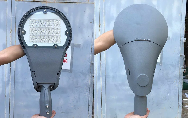 Hình ảnh thực tế đèn đường tại nhà máy của HALEDCO