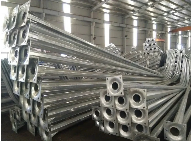 Cột đèn 8m liền cần