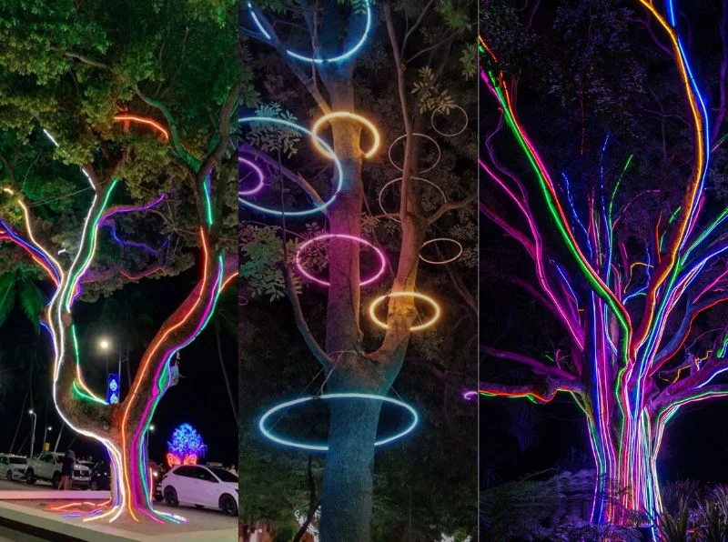 Dây LED neon dùng ngoài trời chống nước tốt