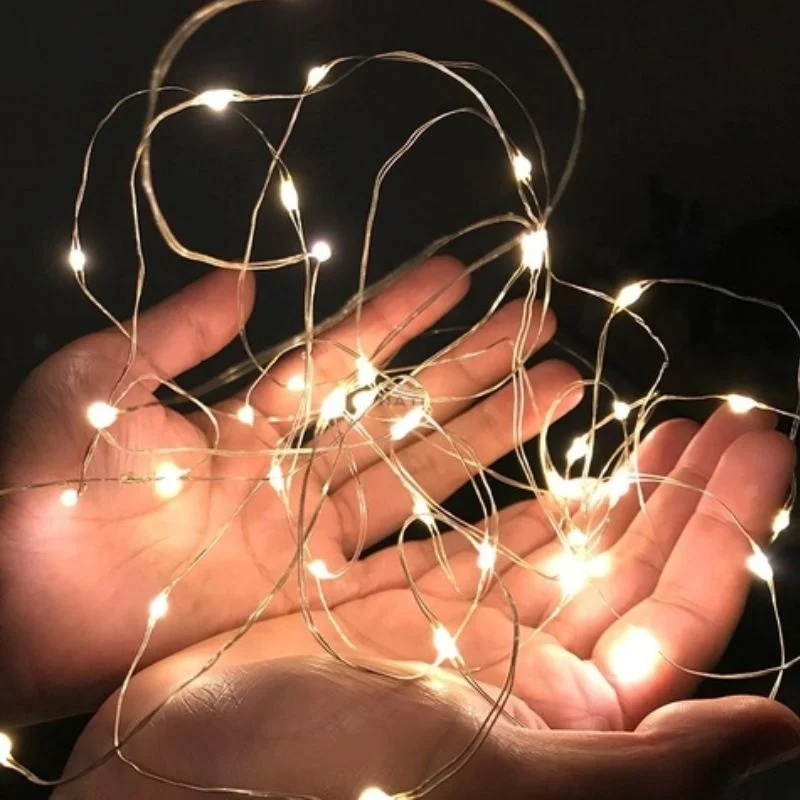 Dây đèn LED đom đóm dùng pin Fairy Light
