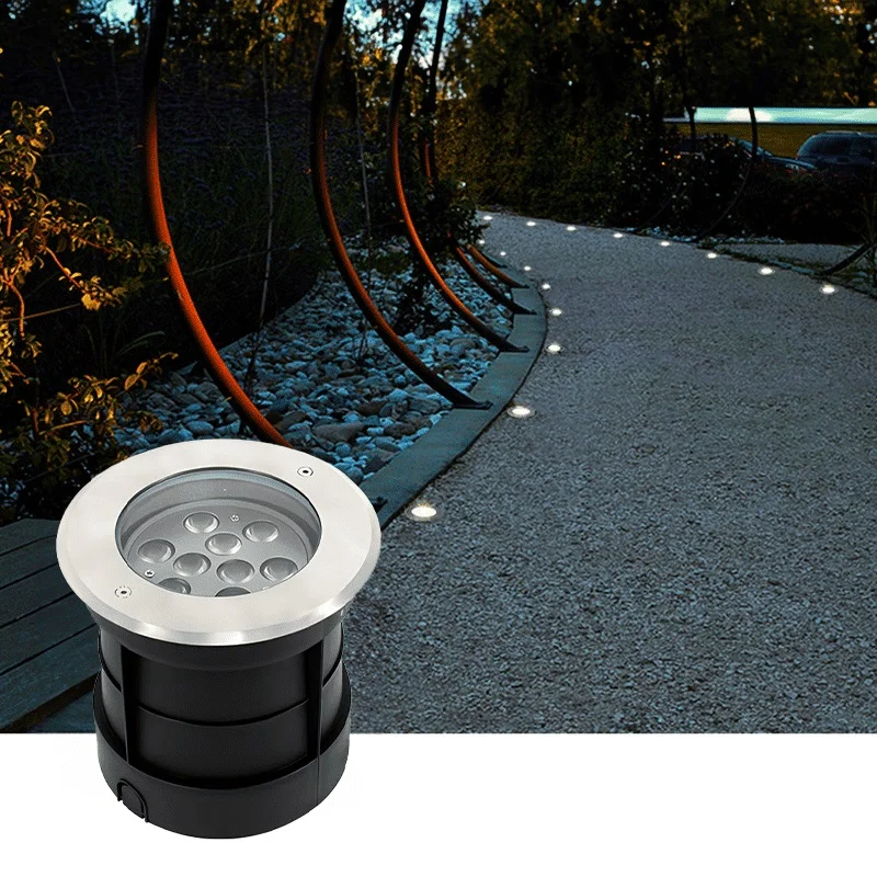 Đèn LED âm đất 18w chiếu sáng lối đi