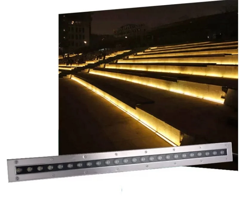 Đèn LED thanh âm sàn 18w chiếu sáng bậc cầu thang