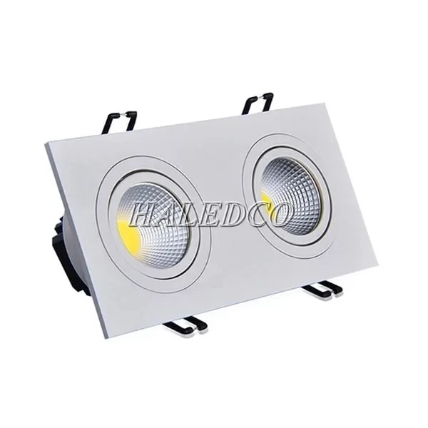 Đèn LED âm trần đôi 24w chiếu điểm
