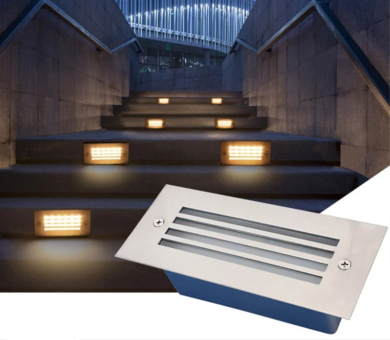 Đèn LED âm tường cầu thang