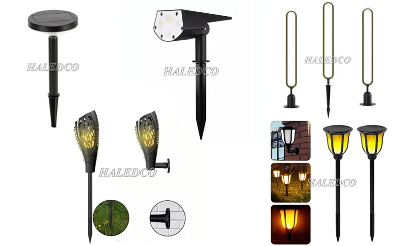 Các mẫu đèn cắm cỏ năng lượng mặt trời