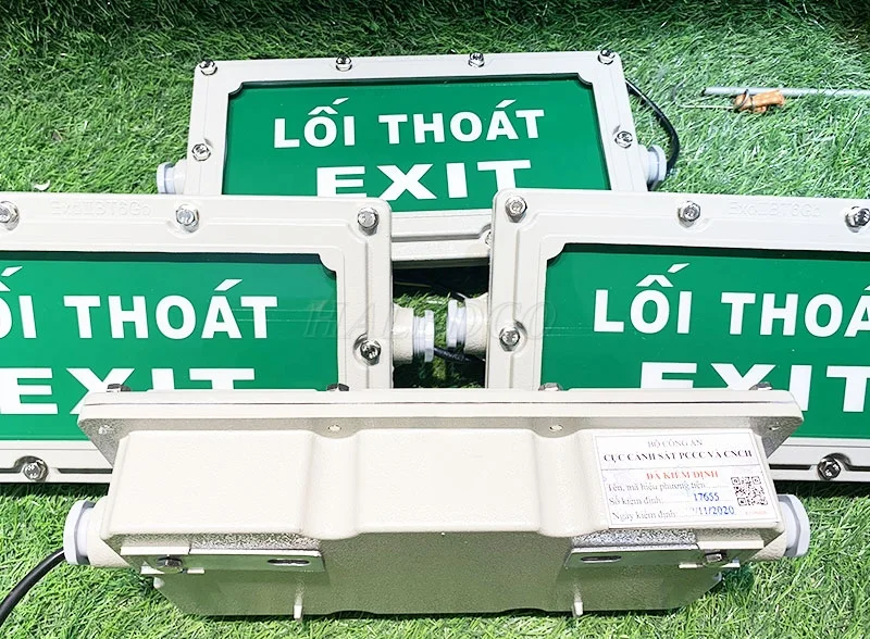 Đèn Exit thoát hiểm chống nổ