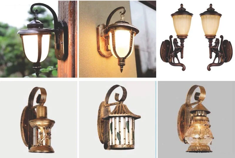 Đèn cổng biệt thự phong cách cổ điển