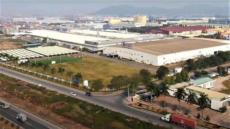 HALEDCO cung cấp đèn đường cho khu công nghiệp Quang Châu - Bắc Giang