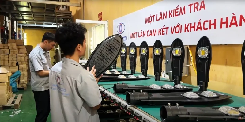 Thiết kế, sản xuất, kiểm soát chất lượng tại nhà máy