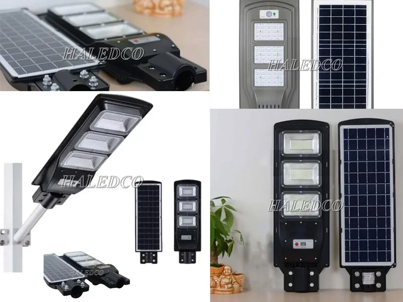 Đèn đường năng lượng mặt trời liền thể