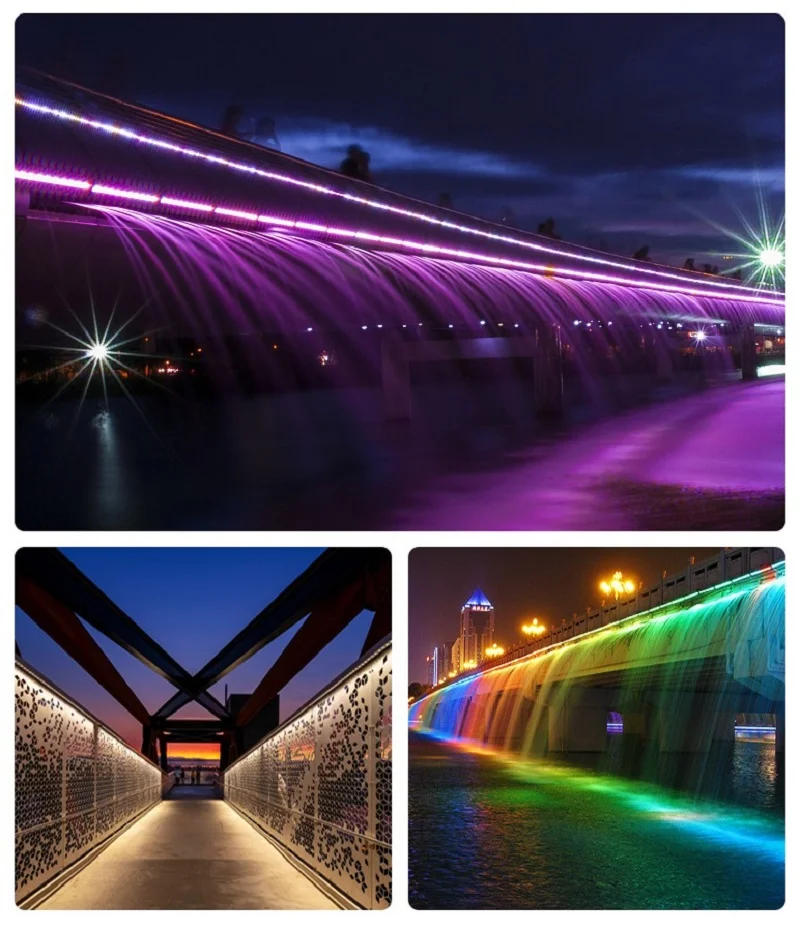 Đèn LED thanh hắt ngoài trời chống nước