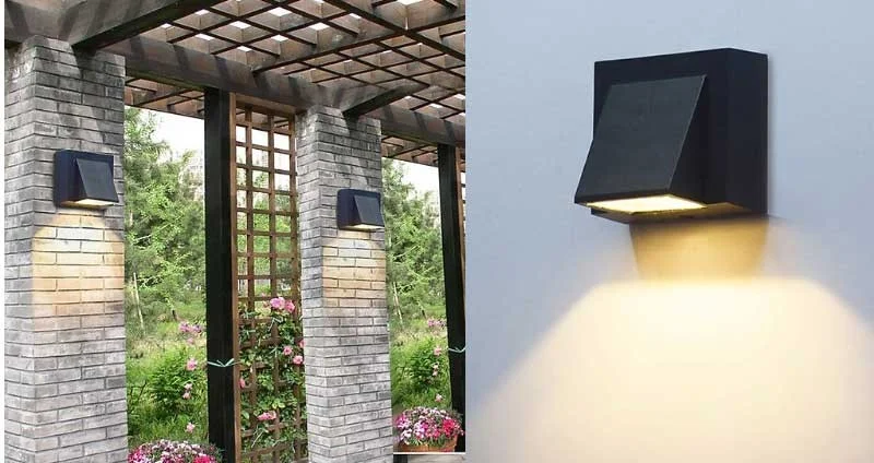 Mẫu đèn gắn tường thiết kế đơn giản