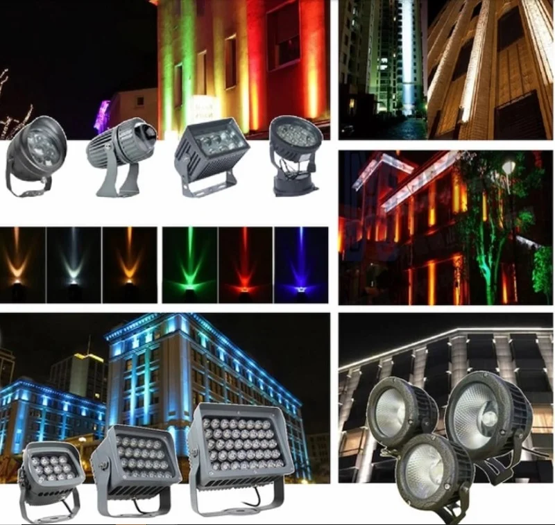 Các mẫu đèn chiếu hắt cột ngoài trời