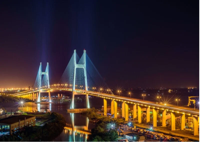 Đèn LED dây chiếu sáng cầu đường bộ