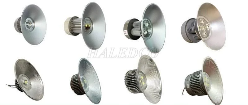 Các kiểu dáng đèn nhà xưởng phổ thông