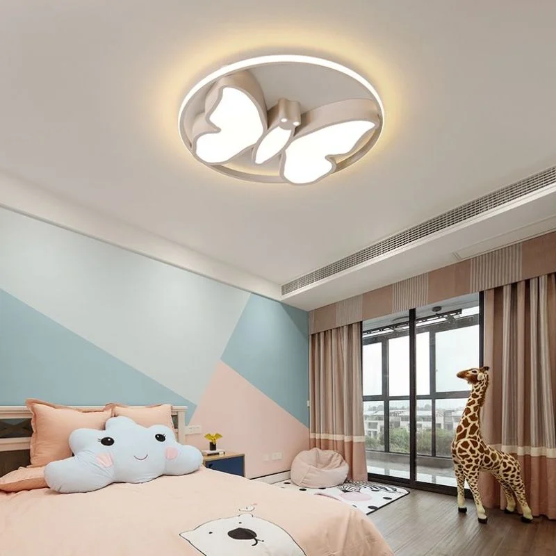 Đèn phòng ngủ cho bé gái hình bướm đáng yêu