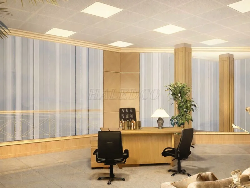 Ứng dụng đèn panel hộp 600*600 HLPLDC1.4-40W 3000K