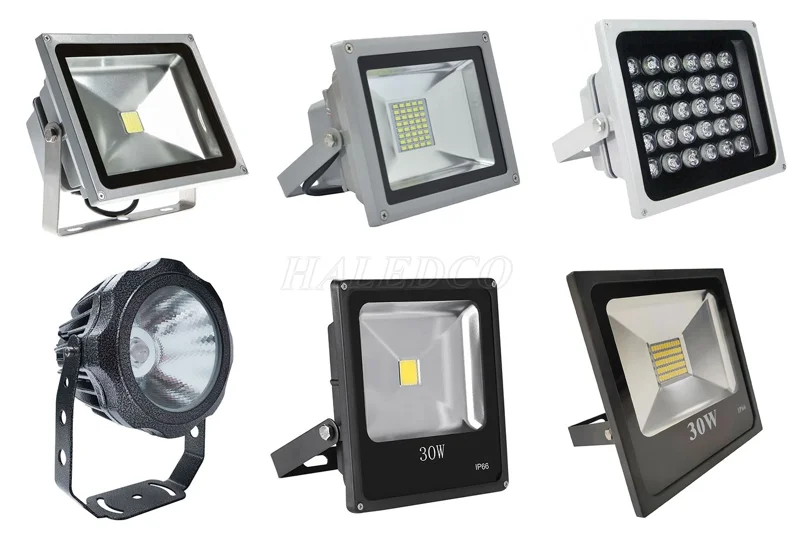 Đèn pha LED 30w có nhiều kiểu dáng