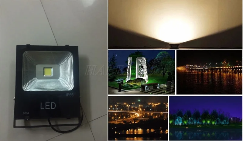 Đèn pha LED 5054 50w ứng dụng cho nhiều không gian