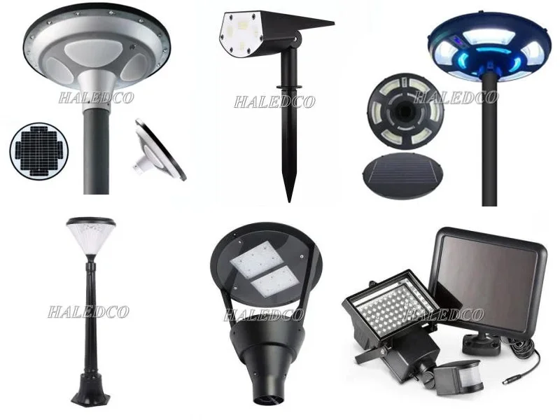 Đèn LED năng lượng mặt trời sân vườn