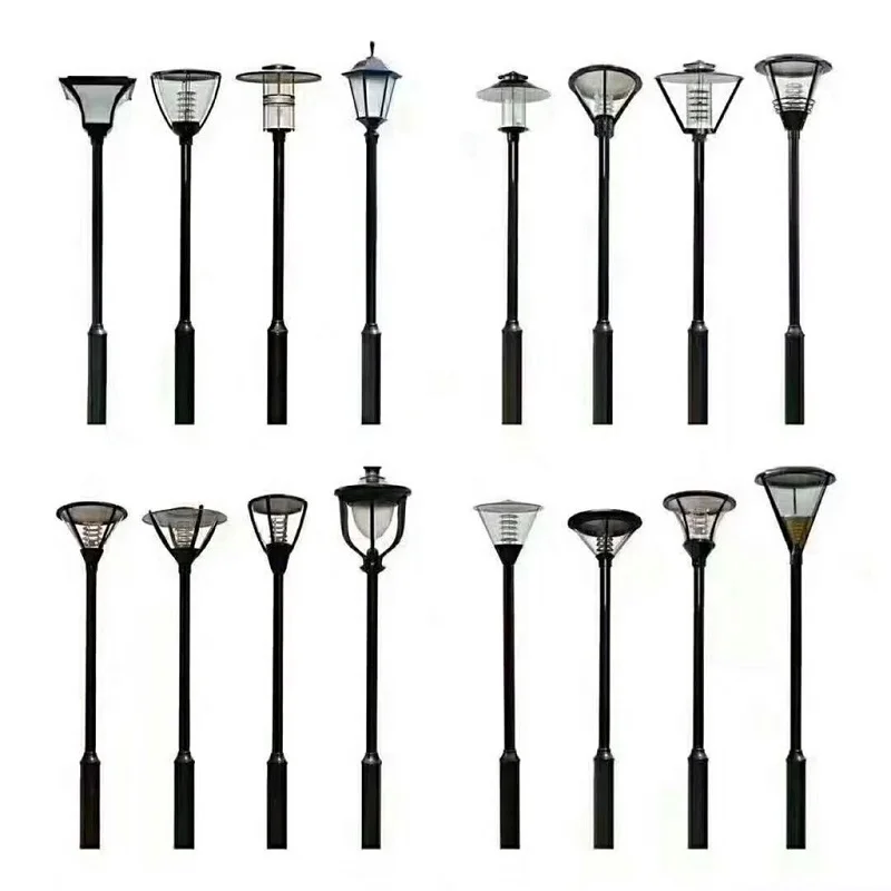 Các loại cột đèn sân vườn