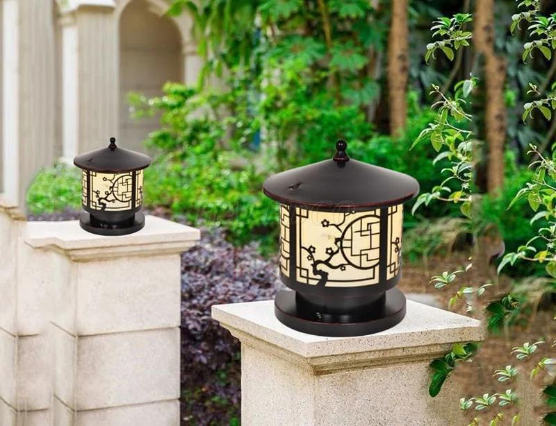 Đèn cầu trụ cổng tân cổ điển