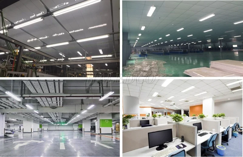 Ứng dụng đèn tuýp LED đôi