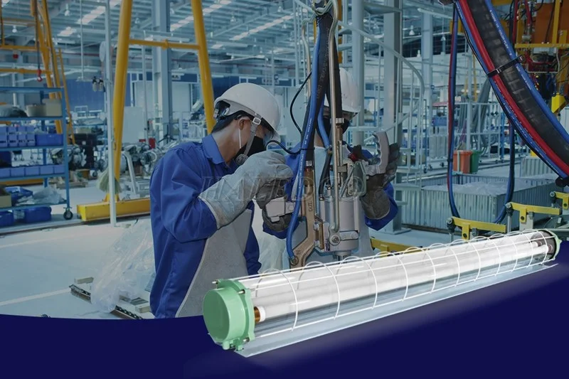 Đèn tuýp LED cho nhà máy: Giải pháp chiếu sáng tiết kiệm