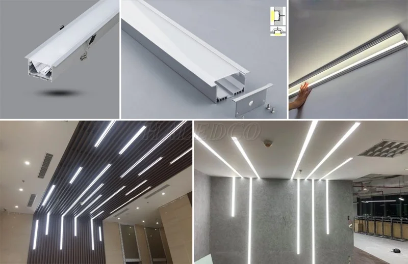 Máng đèn LED dây chiếu sáng trang trí