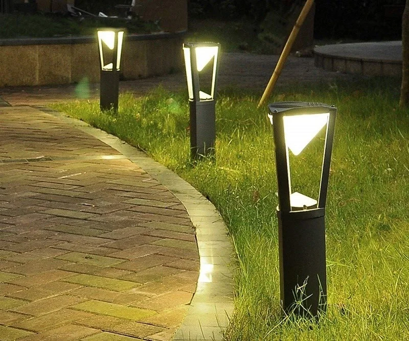 Đèn trụ sân vườn thấp
