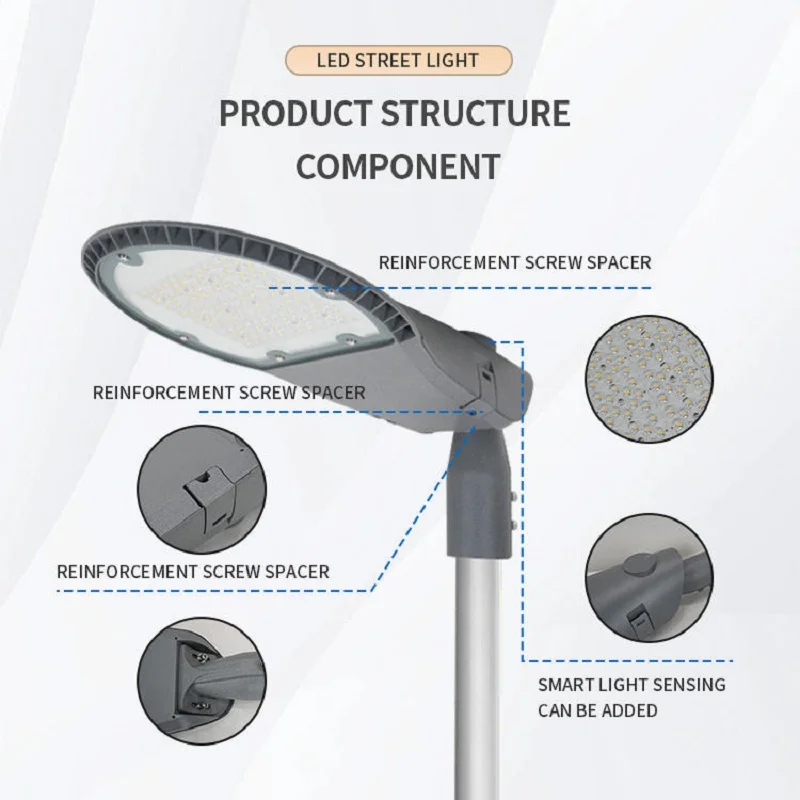 Đèn đường LED HLD4.1-120 thương hiệu HALEDCO