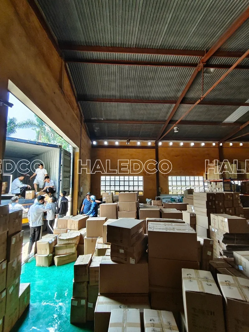 Hình ảnh bốc xếp hàng lên xe để chuyển đi