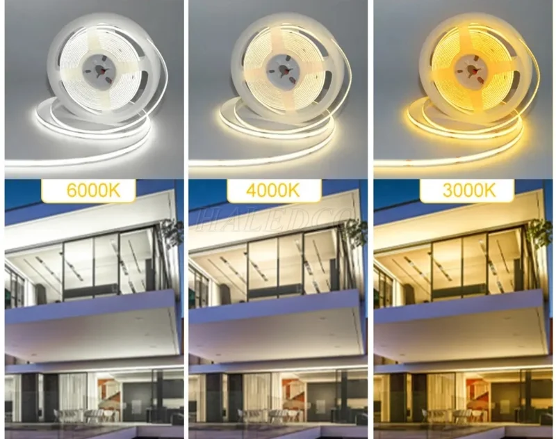 Đèn hắt trần 3 màu tiện ích