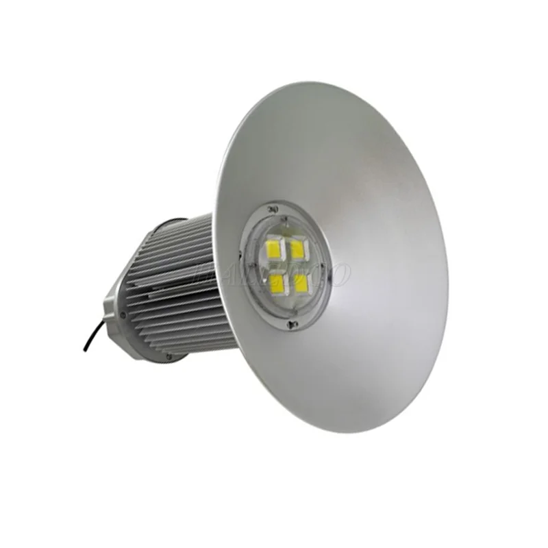 Kiểu dáng đèn highbay HLHB1-200 khi sử dụng chóa nông