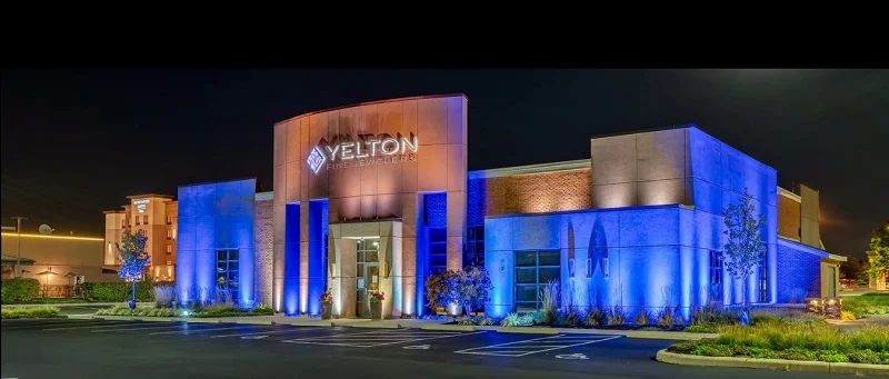 Trang trí LED tòa nhà ở mặt tiền