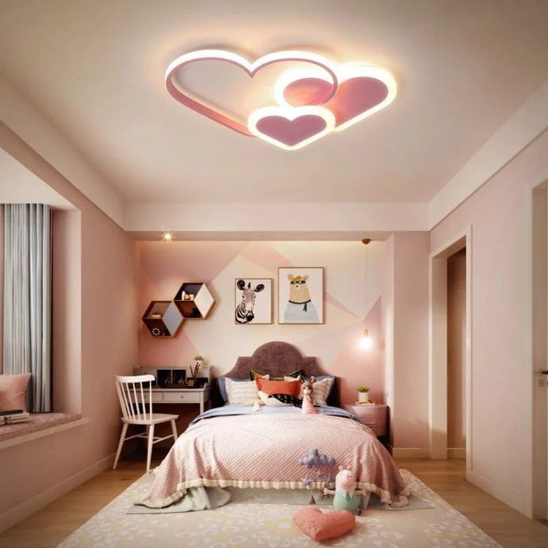 Mẫu đèn ốp trần phòng ngủ ngộ nghĩnh cho bé