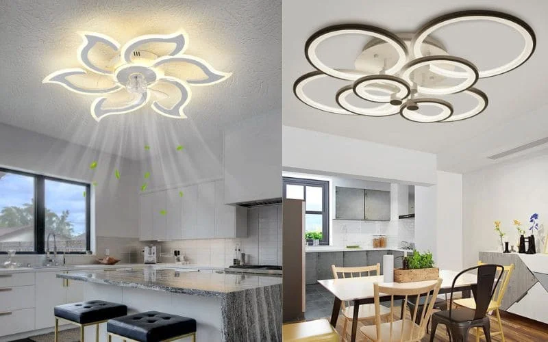 Đèn trang trí phòng bếp sang trọng