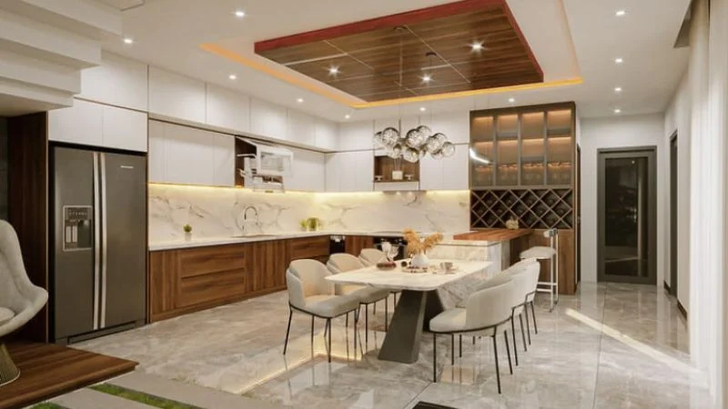 Nhiệt độ màu lý tưởng cho phòng bếp