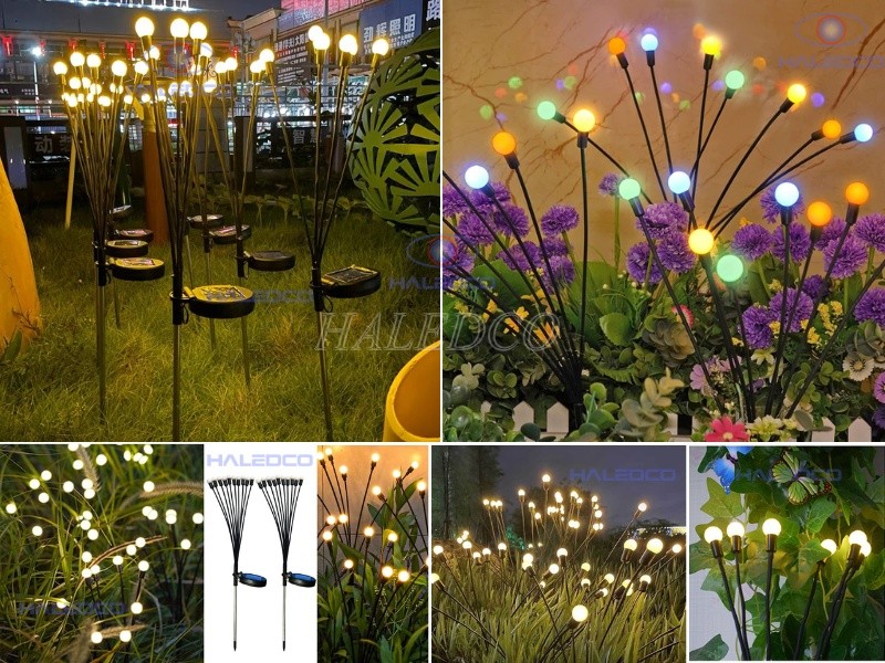 Đèn LED đom đóm năng lượng mặt trời có thời gian sử dụng lên đến 50.000 giờ