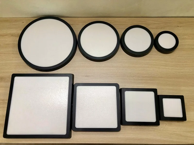 Đèn ốp trần vuông/tròn đa dạng công suất