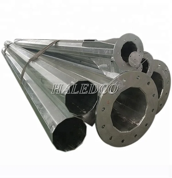 Cột đèn 14m thép SS400 chống gỉ bền bỉ