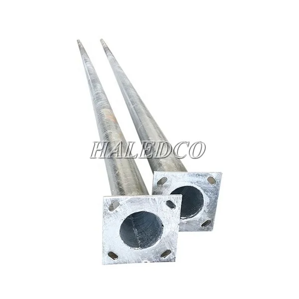 Cột đèn tròn côn