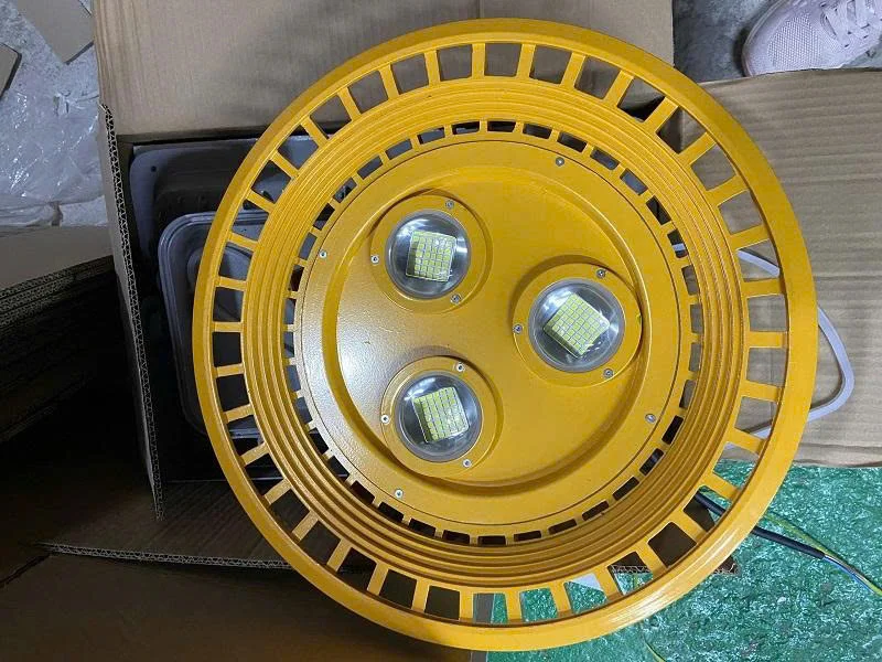 Đèn chống nổ 150w sau khi hoàn thiện